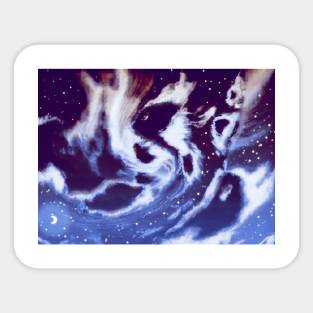 Noctilucent Clouds Sticker